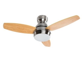 Stropní ventilátory SOGO se světlem - výkonné a velmi tiché motory, dřevěné lopatky